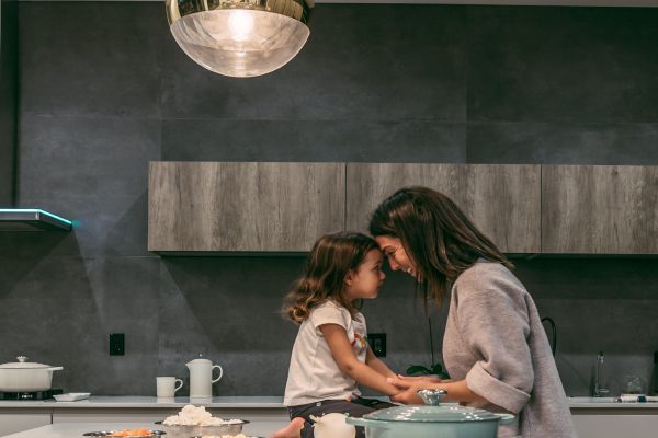 מטבח אפור מודרני