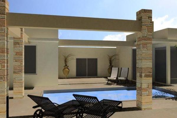 בית יוקרה בצורת ח במושב עולש